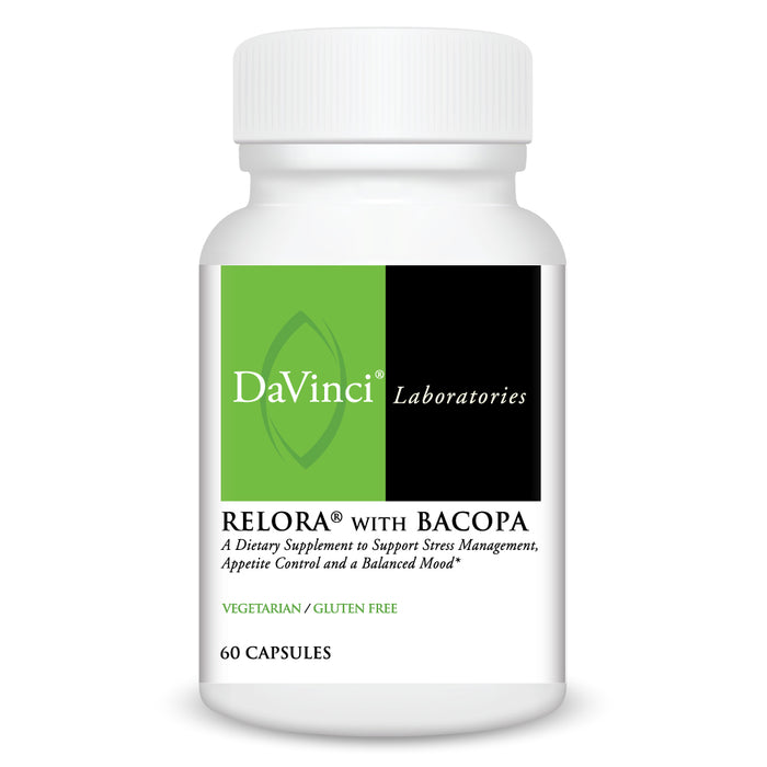 Davinci Labs, Relora with Bacopa 60 caps
