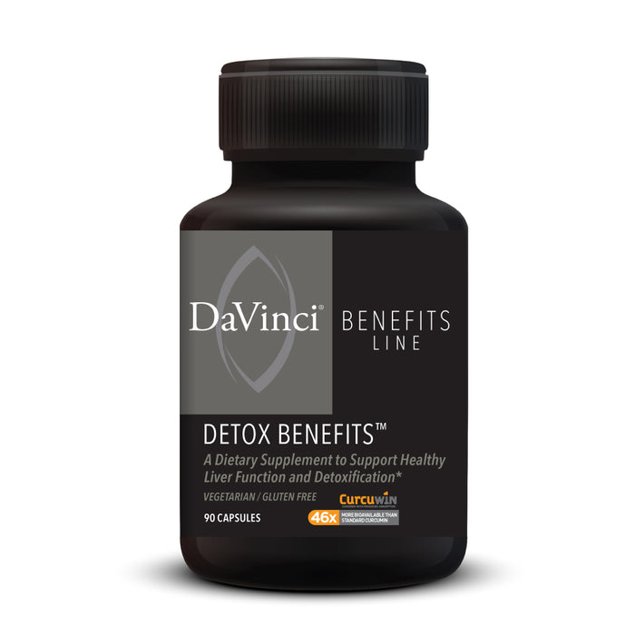 Davinci Labs, Detox Benefits 90 caps