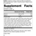 Cataplex A-C, Rev 04 Supplement Facts