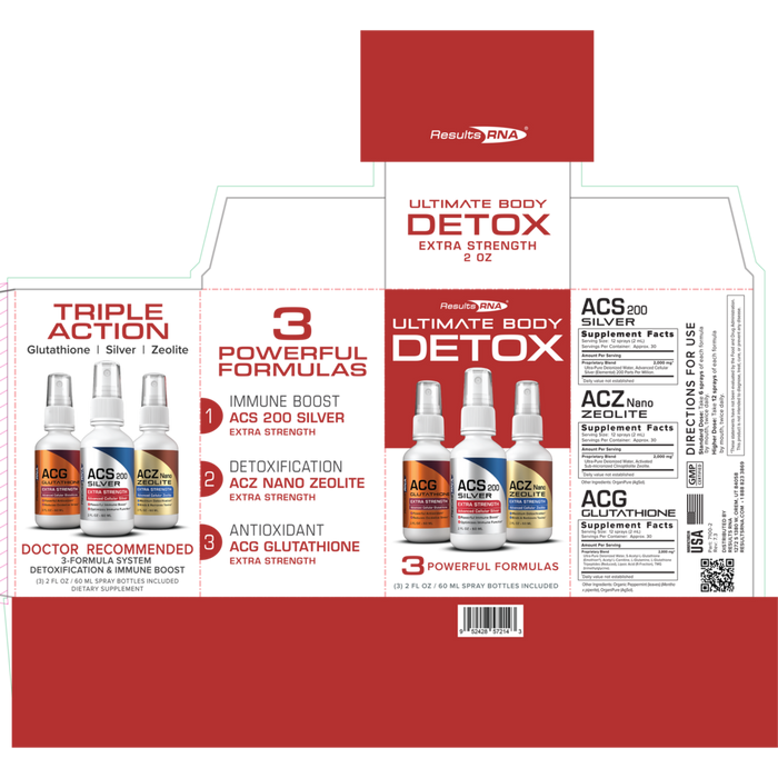 Ultimate Body Detox 1 Kit By Results RNA