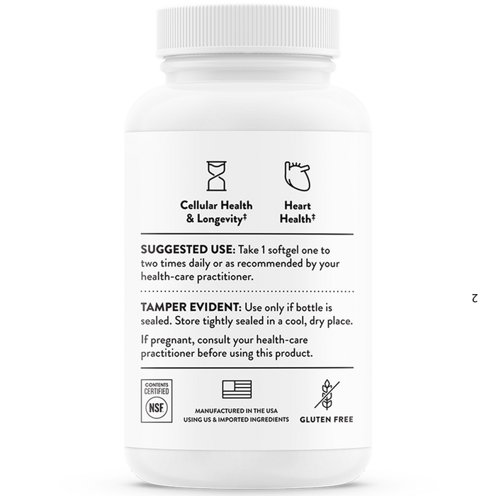 Ubiquinol 100 mg 60 Softgels by Thorne