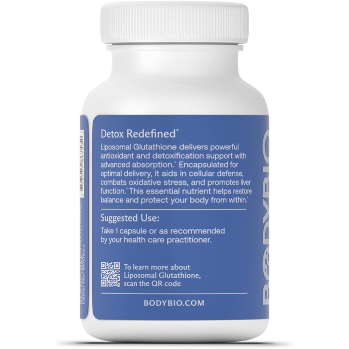 Liposomal Glutathione | 60 caps | BodyBio Blue Sky Vitamin Liposomal Glutathione | 60 caps | BodyBio Blue Sky Vitamin