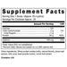 Klean Isolate Natural Strawberry Flavor 18 oz Supplement Facts Label