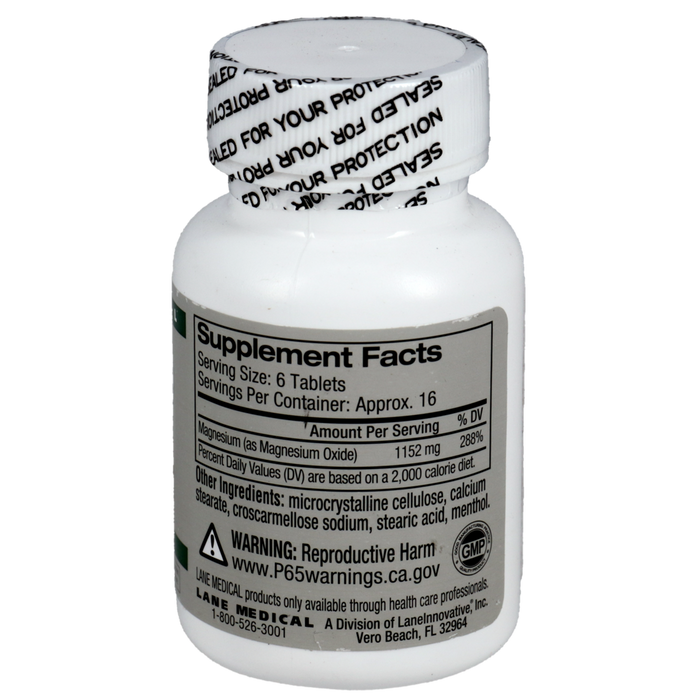 3A Magnesia 100 tablets Supplement Facts