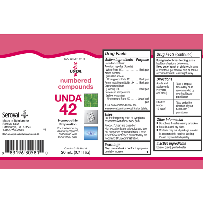 Unda #42 2/3 oz by Unda