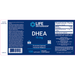 Life Extension, DHEA 15 mg 100 caps, Label