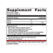 Rapid Relief 60 softgels Supplement Facts Label