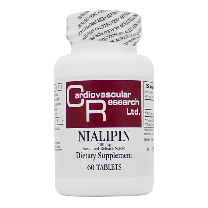 Ecological Formulas, Nialipin (Sustained-Release) 400 mg 60 tablets