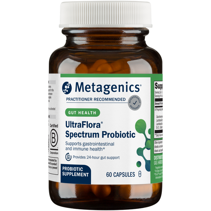 Metagenics, UltraFlora Spectrum Probiotic 60 capsules