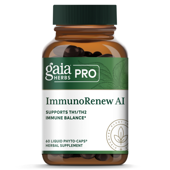 Gaia Herbs PRO, ImmunoRenew AI 60 liquid phyto-caps