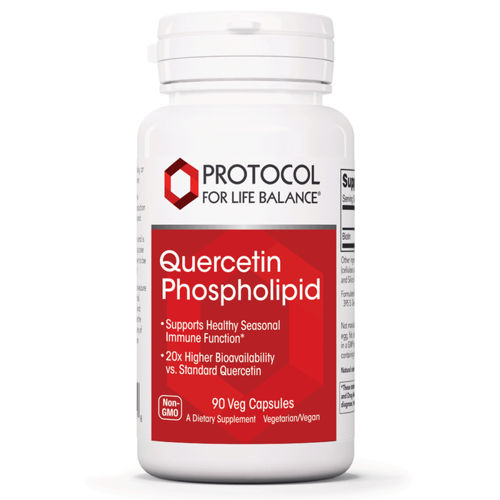 Quercetin Phospholipid 250 mg 90 caps by Protocol for Life Balance