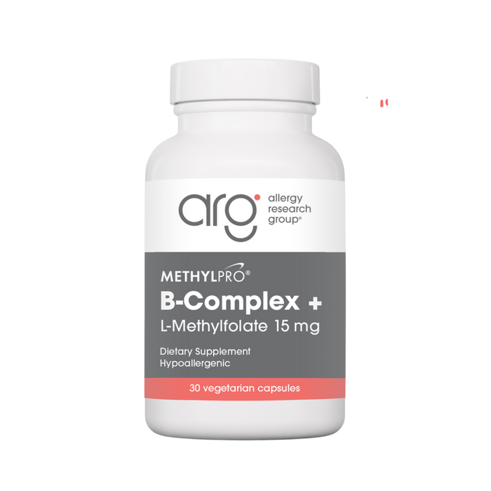 B-Complex + 15 mg L-Methylfolate 30 Capsules by MethylPro