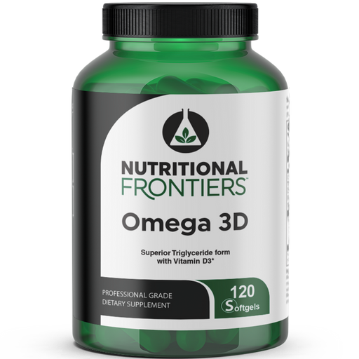 Nutritional Frontiers, Omega 3D 120 softgels