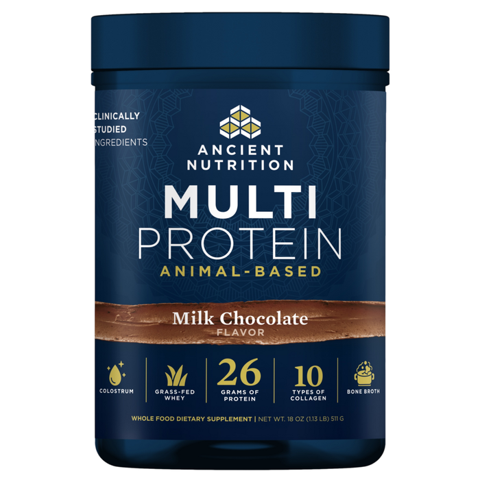 Ancient Nutrition, Multi Protein Animal-Based 15 servings Milk Chocolate