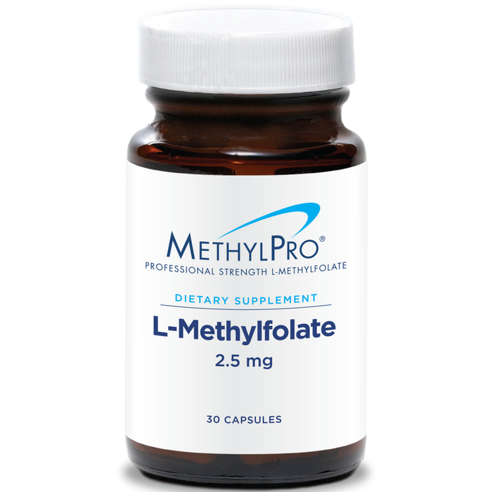 L-Methylfolate 2.5 mg 30 Capsules by MethylPro