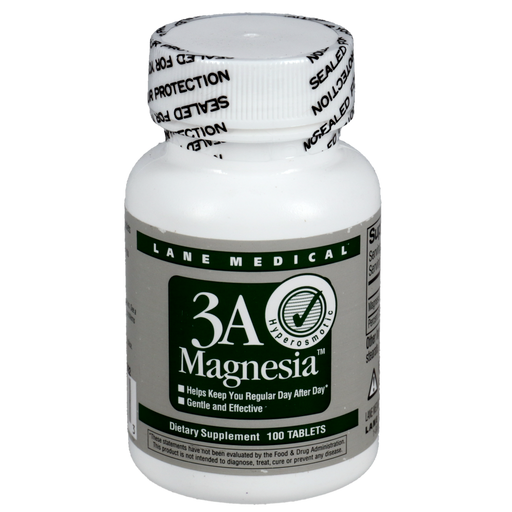 LaneInnovative, 3A Magnesia 100 tablets