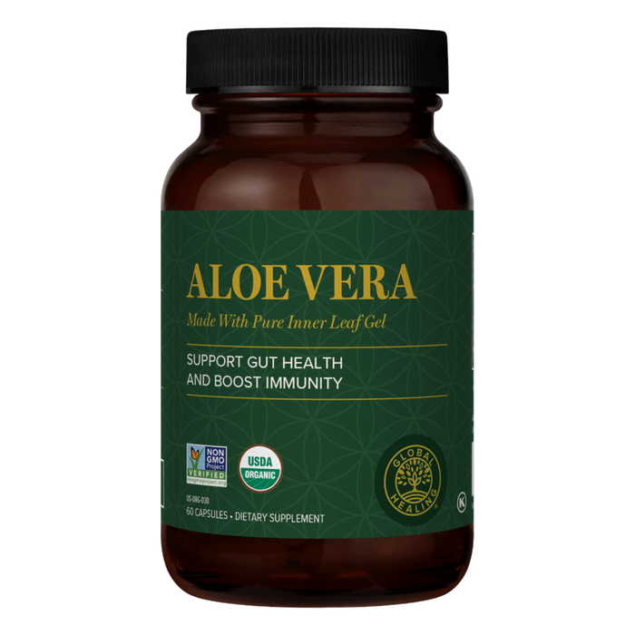 Global Healing, Aloe Vera 60 caps