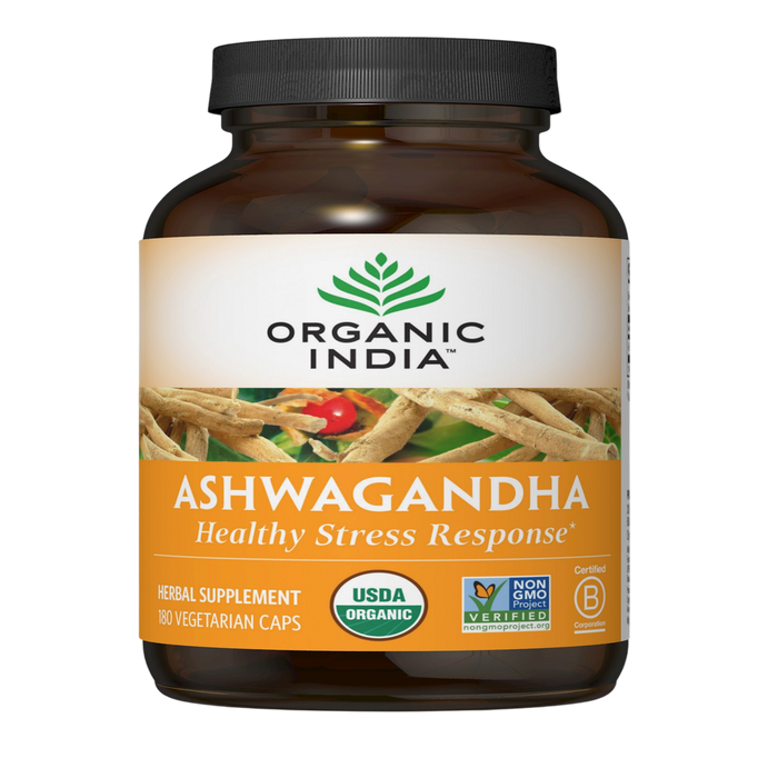 Ashwagandha 180 Capsules by Organic India
