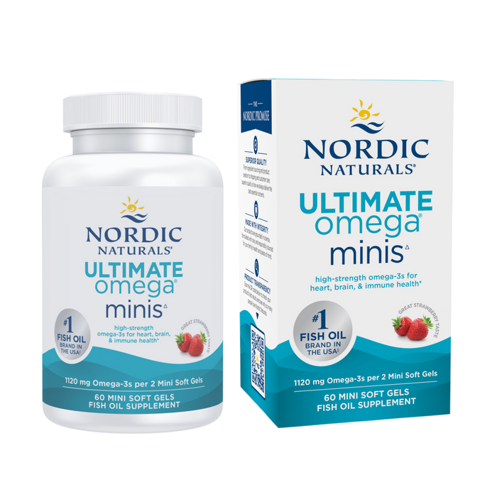 Nordic Naturals, Ultimate Omega Minis 60 softgels