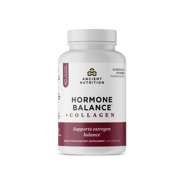 Ancient Nutrition, Hormone Balance + Collagen 60 caps