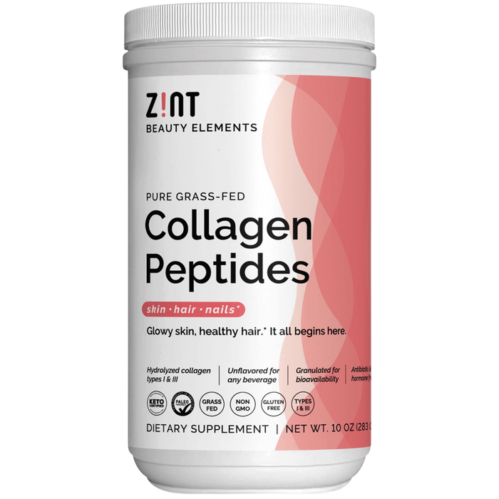 Collagen Peptides Unflavored 10 oz by Zint Nutrition
