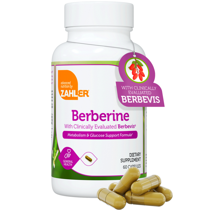 Zahler, Berberine 60 capsules