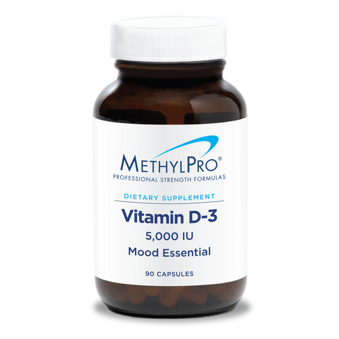 Metabolic Maintenance, MethylPro Vitamin D-3 5,000 IU 90 caps