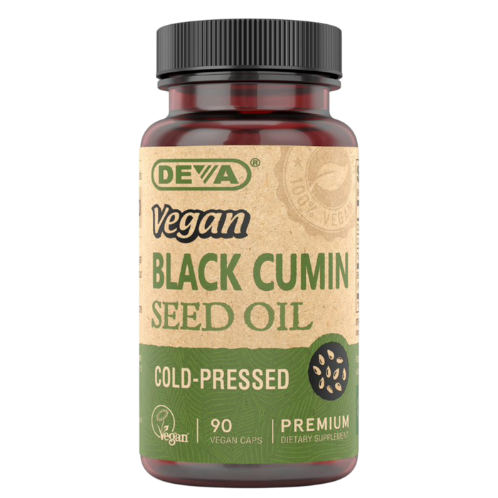 Black Cumin Seed Oil 90 Vegan Capsules by Deva Nutrition