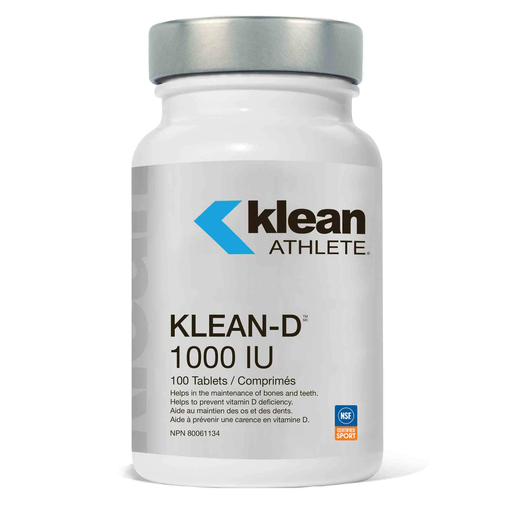 Klean Athlete, Klean-D 1000 IU 100 tablets