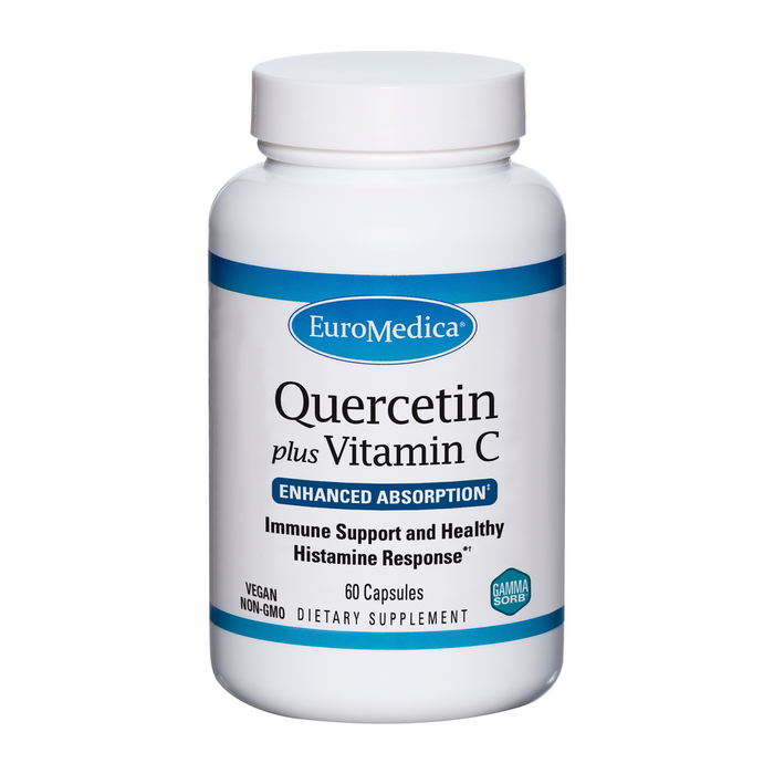 EuroMedica, Quercetin plus Vitamin C 60 capsules