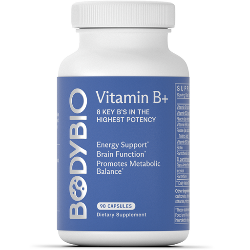 BodyBio, Vitamin B+ 90 caps