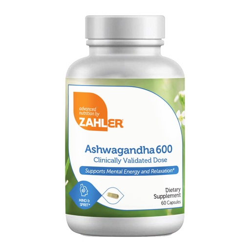 Zahler, Ashwagandha 600 60 caps