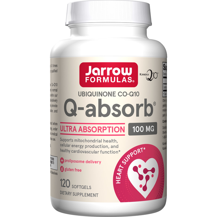 Jarrow Formulas, Q-Absorb Co-Q10 100 mg 120 softgels