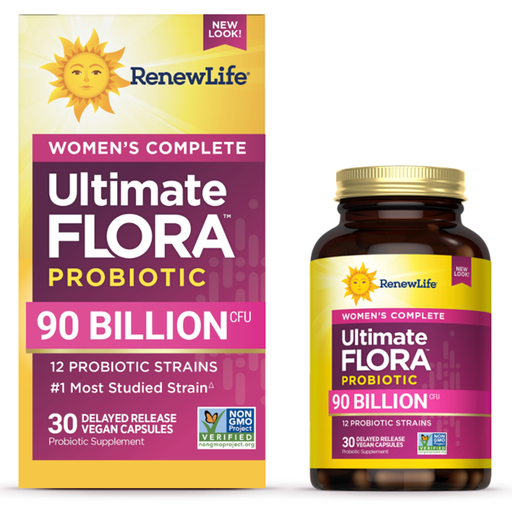 Renew Life, Ultimate Flora Women's Care 90 Billion 30 caps