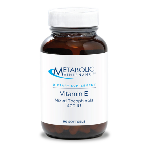 Metabolic MaintenanceVitamin E Mixed Tocopherols 400 IU 90 softgels