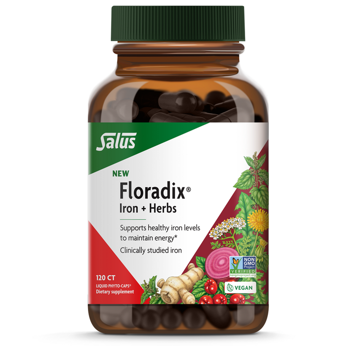 Floradix Iron & Herbs Phyto Caps by Salus