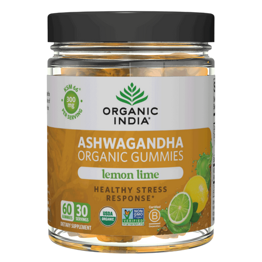 Organic-Ashwagandha-Lemon-Lime-60 -Gummies-Organic-India
