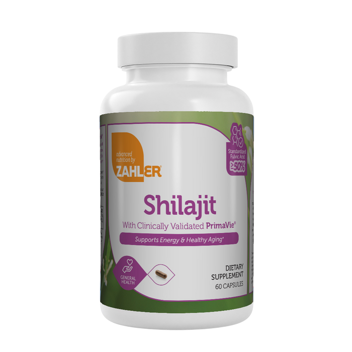 Shilajit 60 Capsules by Zahler