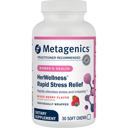 Metagenics, HerWellness Rapid Stress Relief 30 soft chews