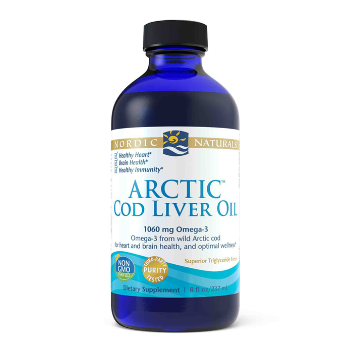 Nordic Naturals, Arctic Cod Liver Oil Unflavored 8 oz