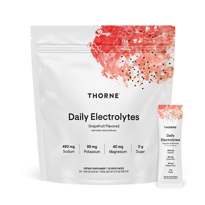 Daily Electrolytes Stick, 30 packs, Grapefruit by Thorne