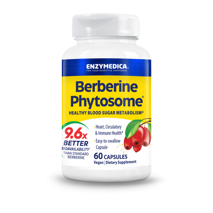 Enzymedica, Berberine Phytosome 60 capsules