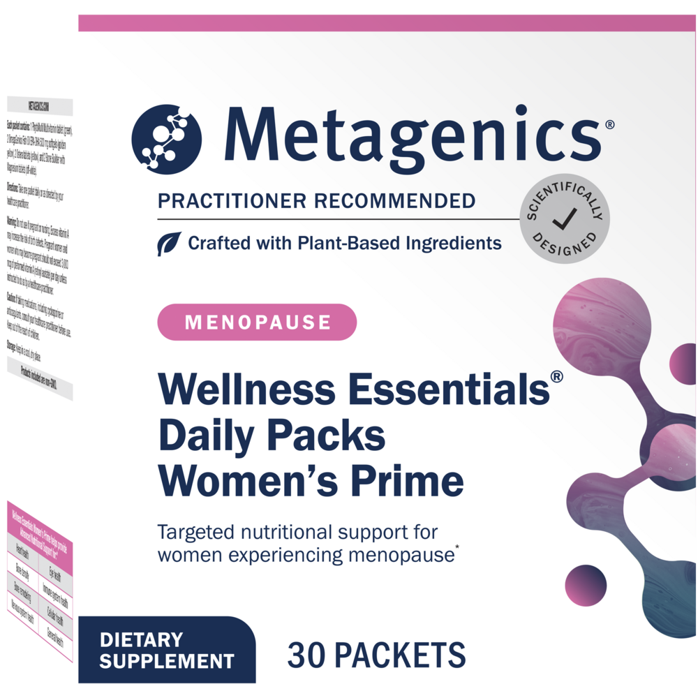 Wellness Essentials Women's Prime Daily Packs | 30 Packets | Metagenics ...