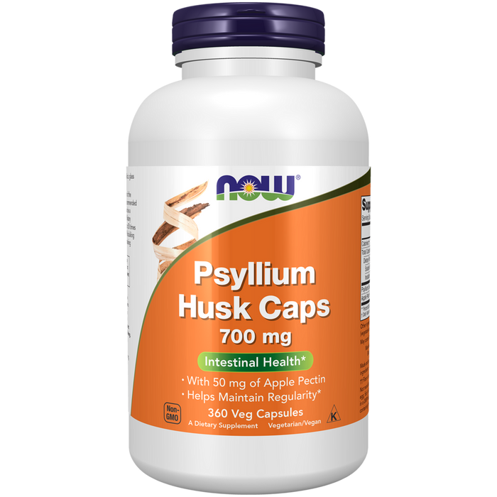 Psyllium Husk Caps 700 mg by NOW
