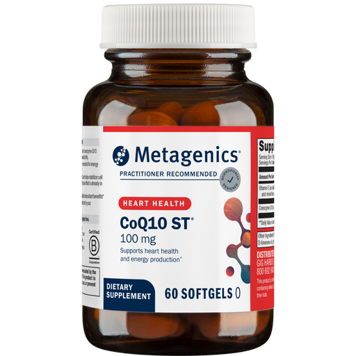 Metagenics, CoQ10 ST 100 mg 60 softgels
