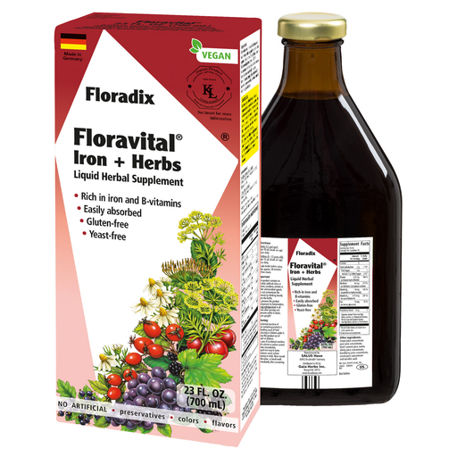 Salus, Floravital Iron + Herbs 23 fl oz