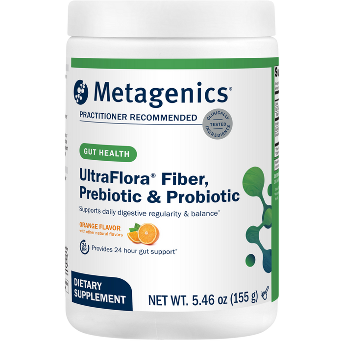 Metagenics, UltraFlora Fiber, Prebiotic & Probiotic 30 servings