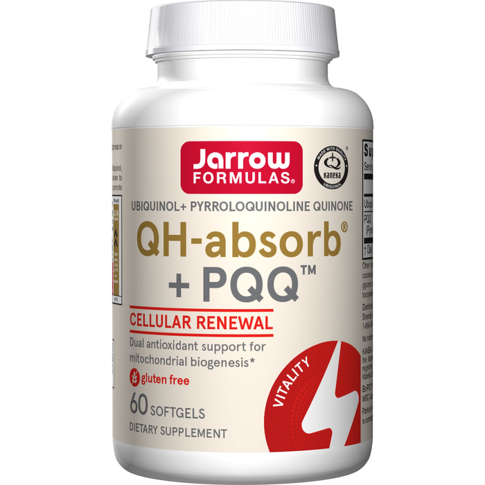 Jarrow Formulas, QH-absorb + PQQ 60 softgels