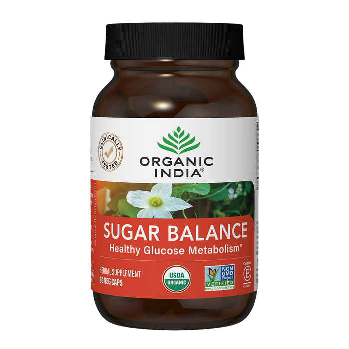 Sugar Balance Capsules 90 Capsules by Organic India
