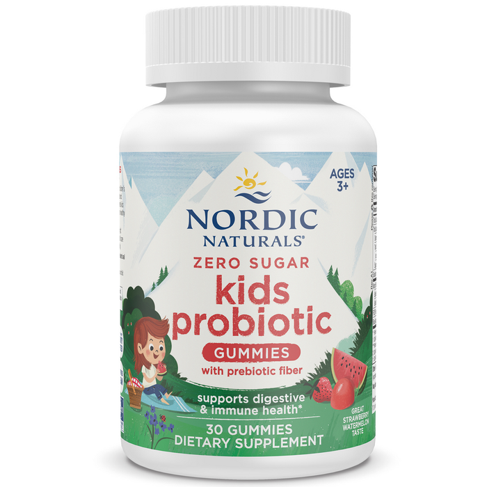 Nordic Naturals, Zero Sugar Kids Probiotic 30 gummies